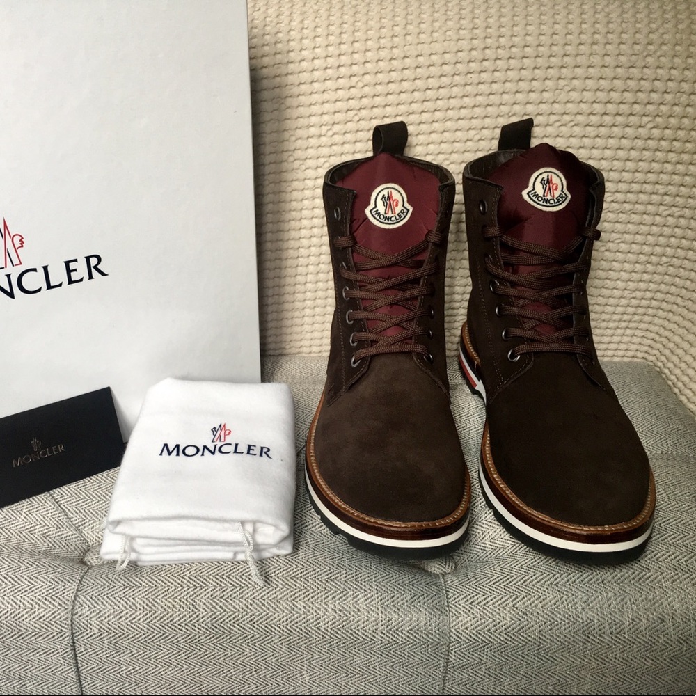 MONCLER Men’s New Vancouver Plain Toe Boot